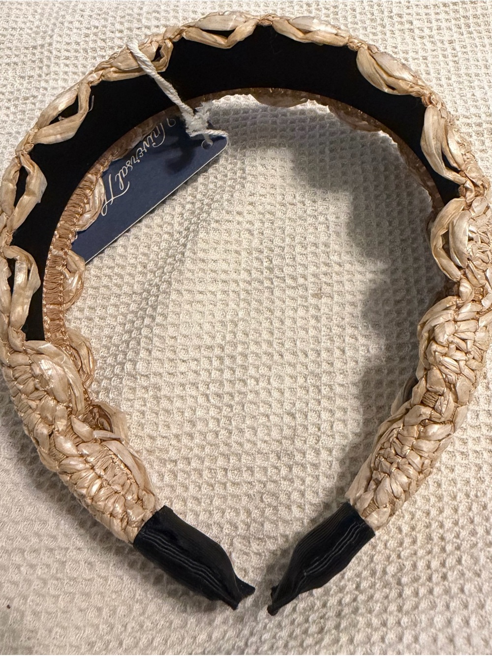 Wide woven Universal Thread Headband